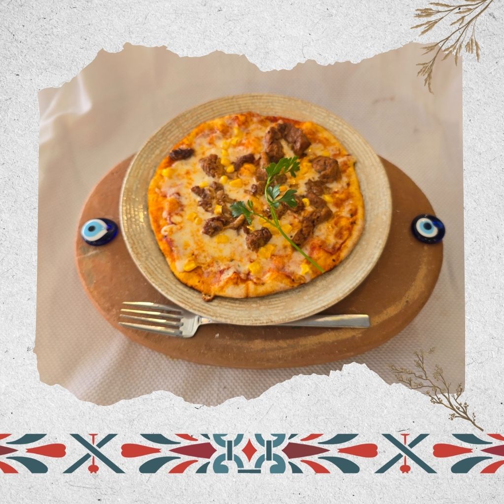 Kavurmalı Pizza