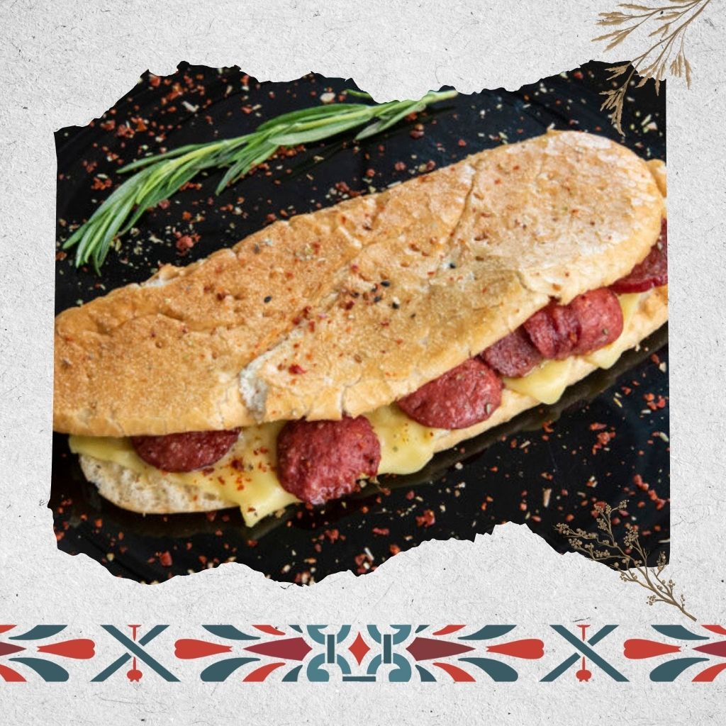 Sucuklu Kaşarlı Tost